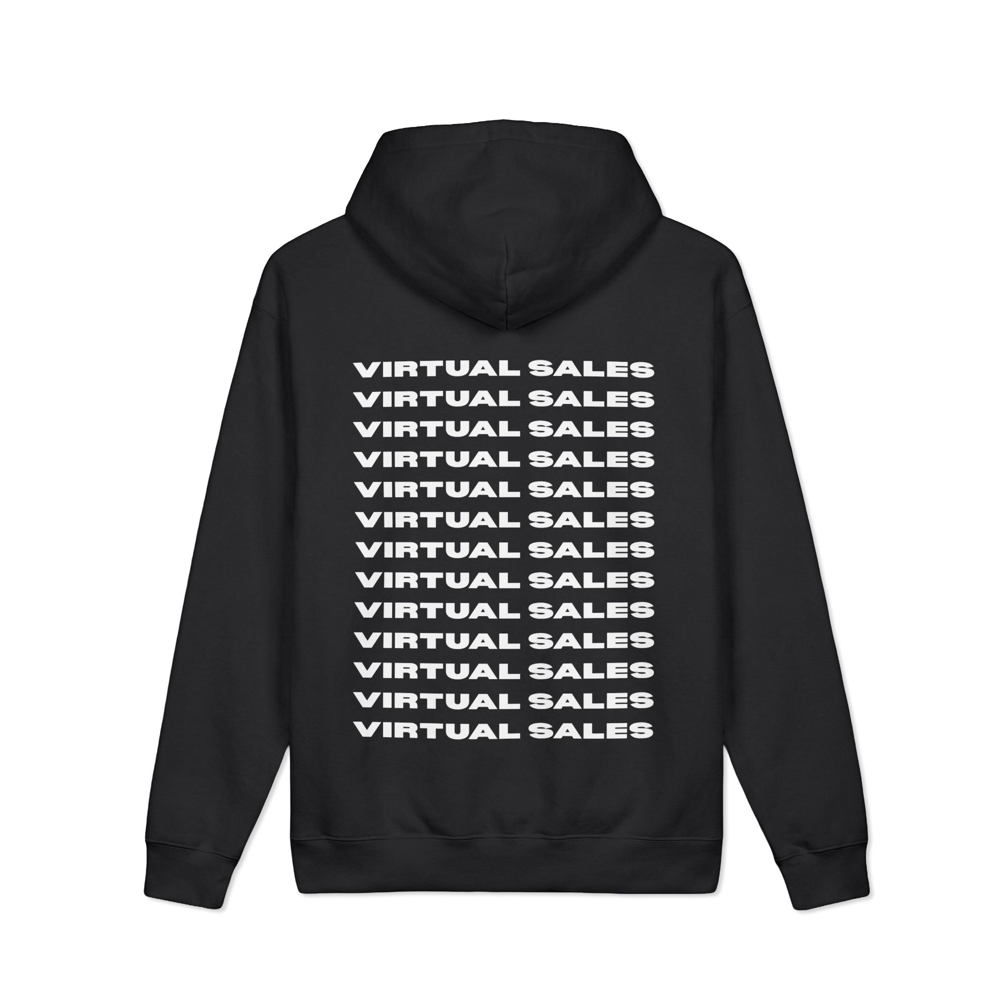 "VIRTUAL SALES" Hooded Sweatshirt