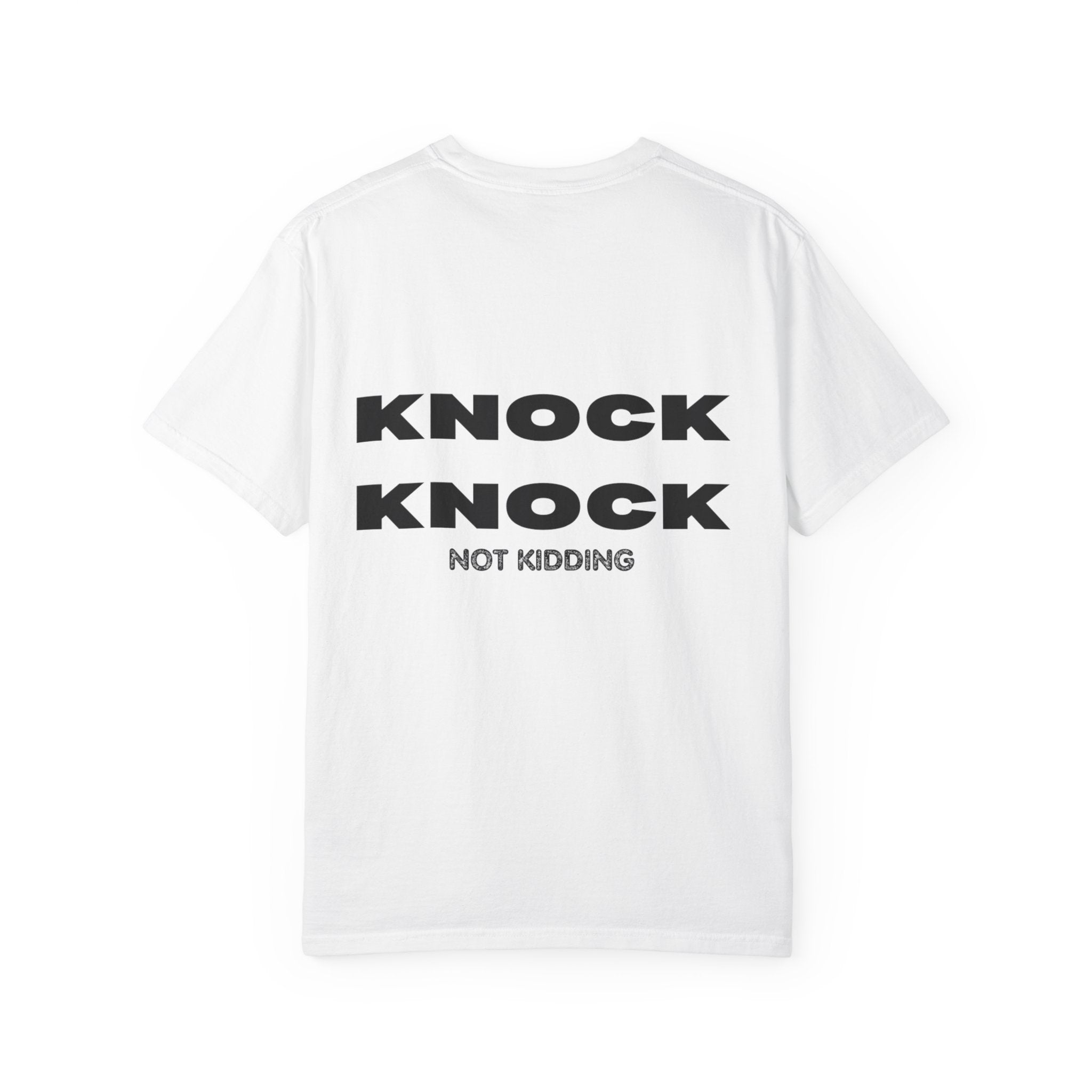 "KNOCK KNOCK" T-shirt