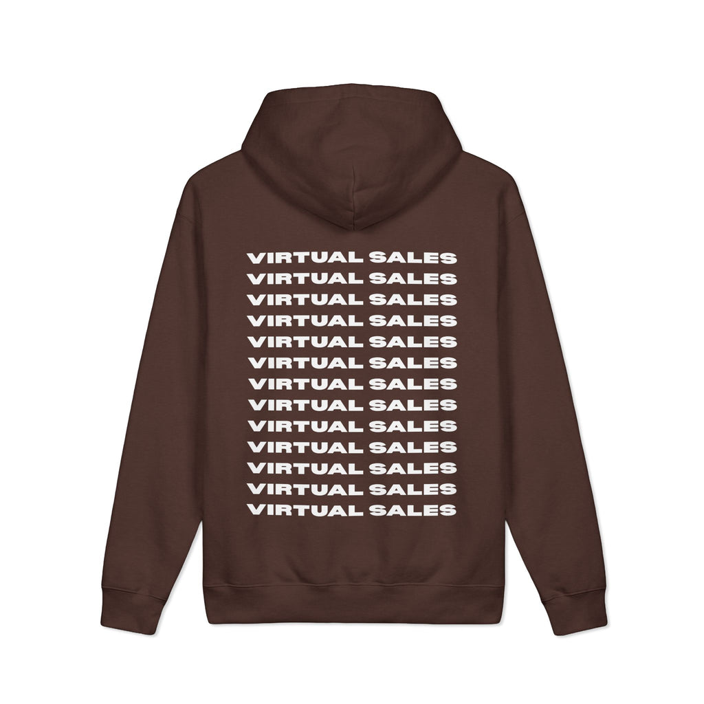 "VIRTUAL SALES" Hooded Sweatshirt