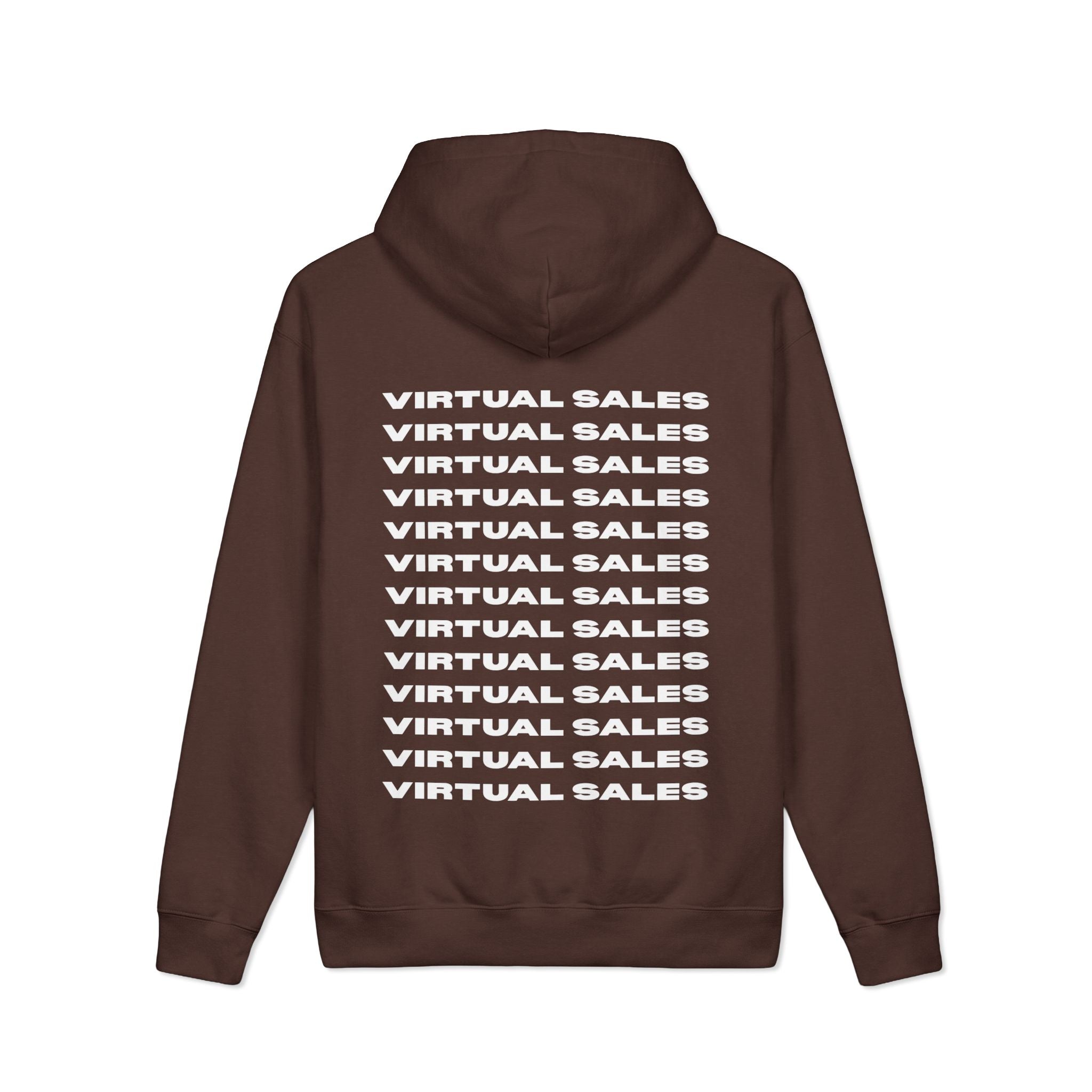 "VIRTUAL SALES" Hooded Sweatshirt