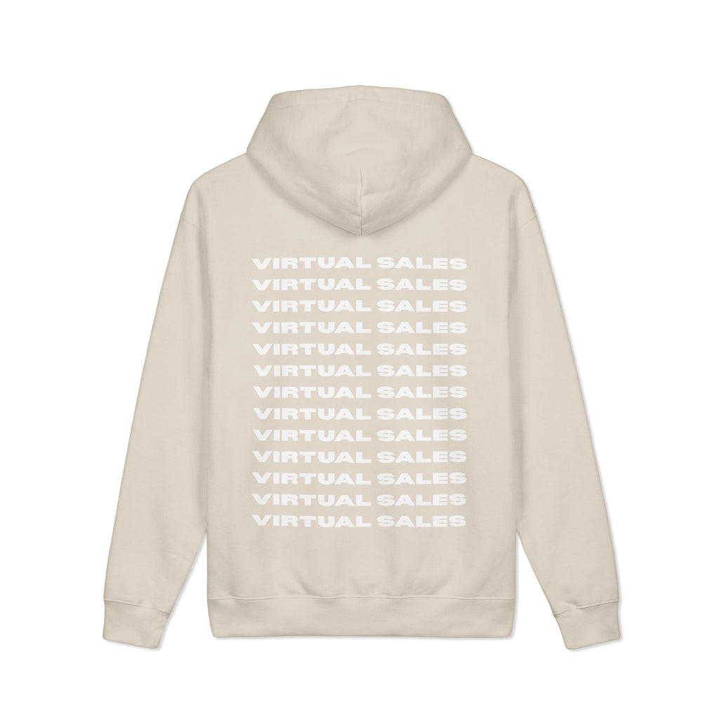 "VIRTUAL SALES" Hooded Sweatshirt