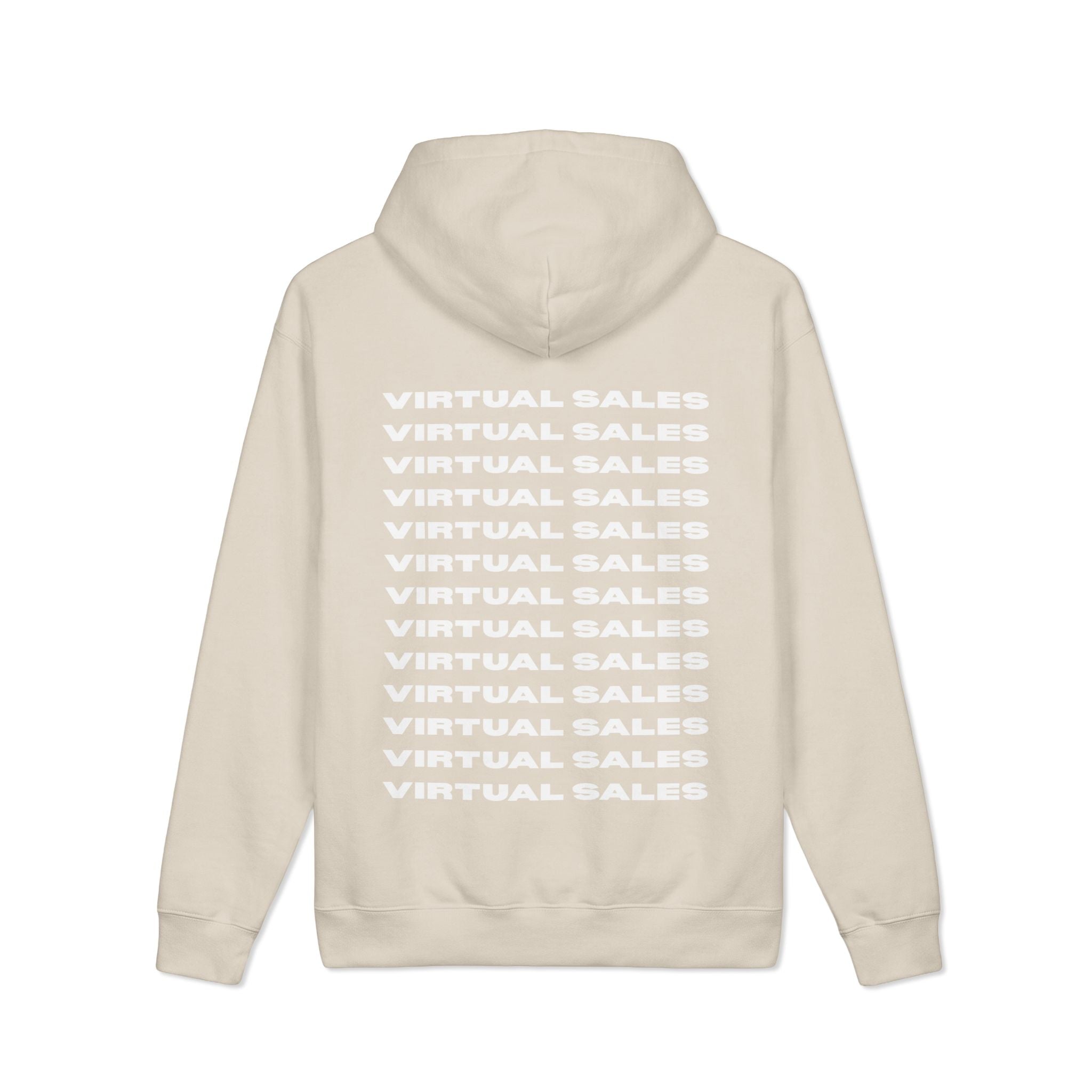 "VIRTUAL SALES" Hooded Sweatshirt